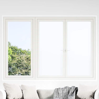 vidaXL Static Window Film Frosted White 60 x 500 cm PVC