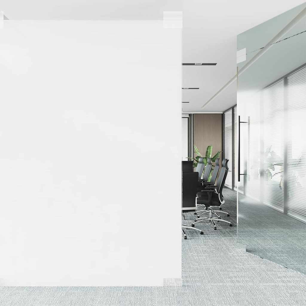 vidaXL Static Window Film Frosted White 60 x 500 cm PVC