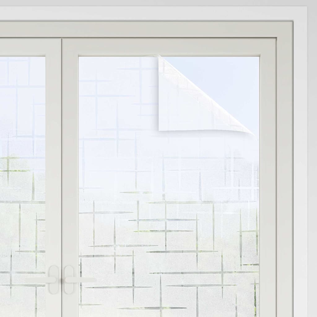 vidaXL Static Window Film Star Pattern 90 x 500 cm PVC