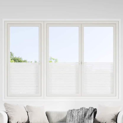 vidaXL Static Window Film Blinds Pattern 45 x 500 cm PVC