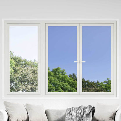 vidaXL Static Reflective Solar Window Film Silver 60 x 1000 cm PVC