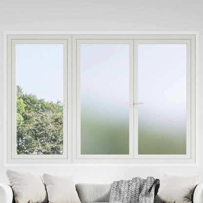 vidaXL Self-adhesive Window Film Frosted Grey 45 x 500 cm PVC