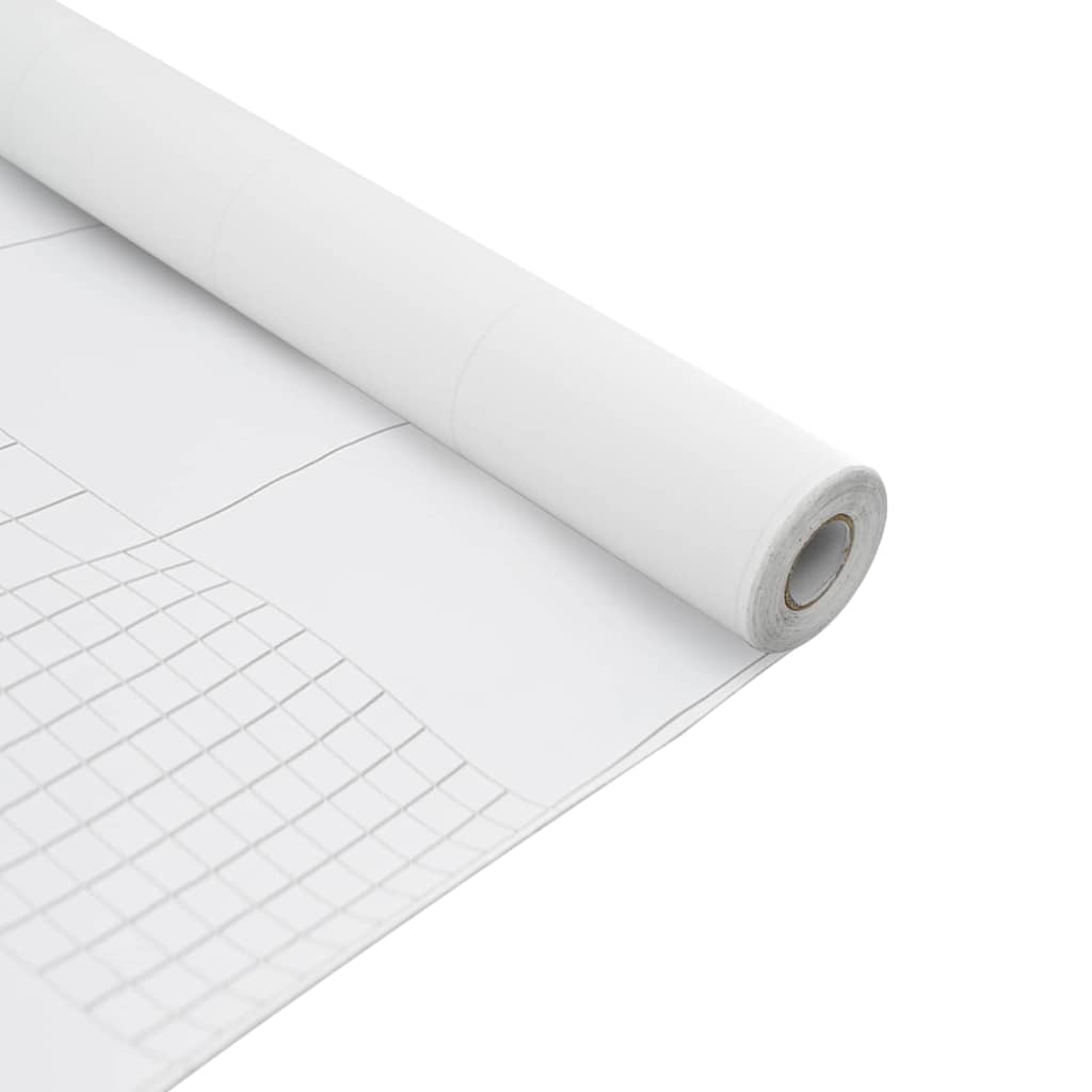 vidaXL Self-adhesive Window Film Frosted White 90 x 500 cm PVC