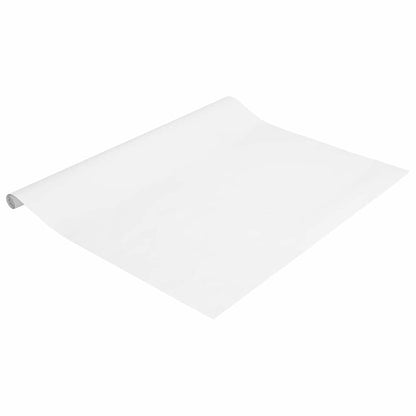 vidaXL Self-adhesive Window Film Frosted White 90 x 500 cm PVC