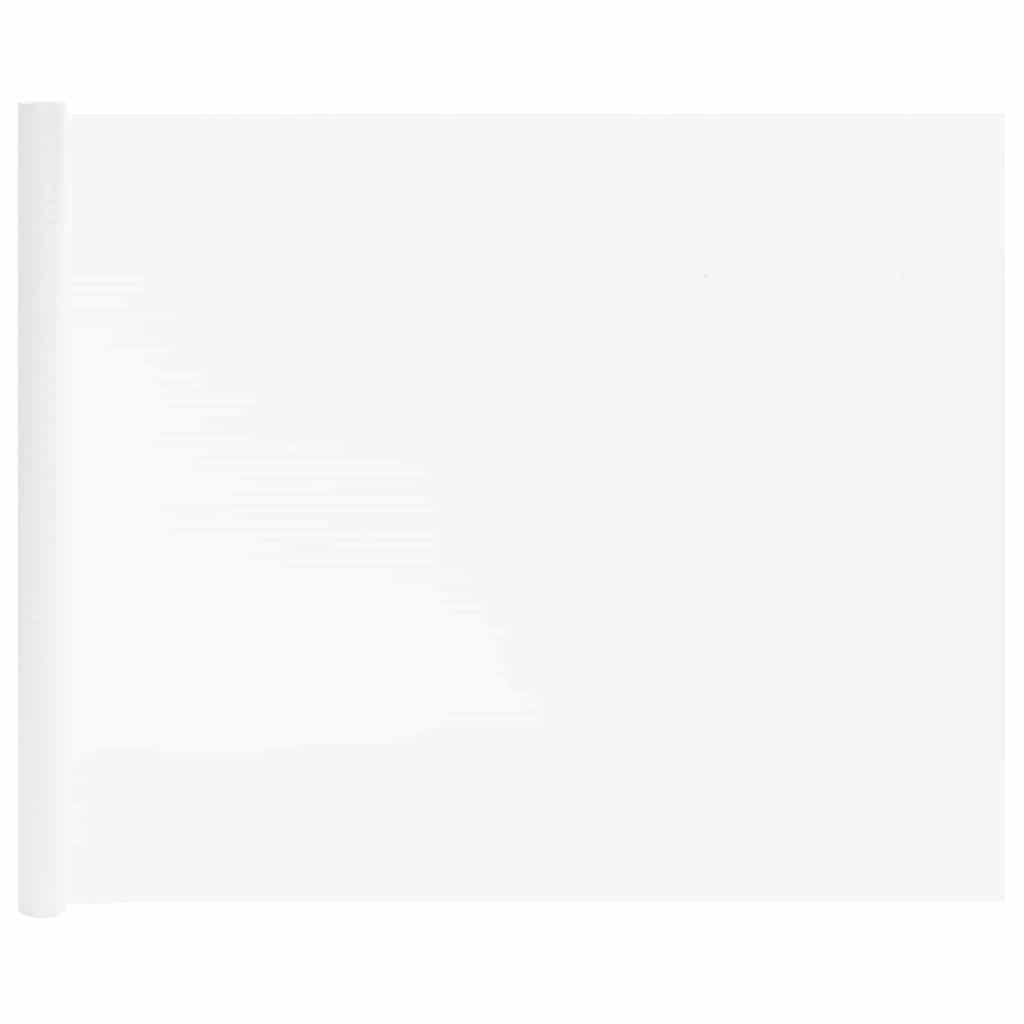 vidaXL Self-adhesive Window Film Frosted White 90 x 500 cm PVC