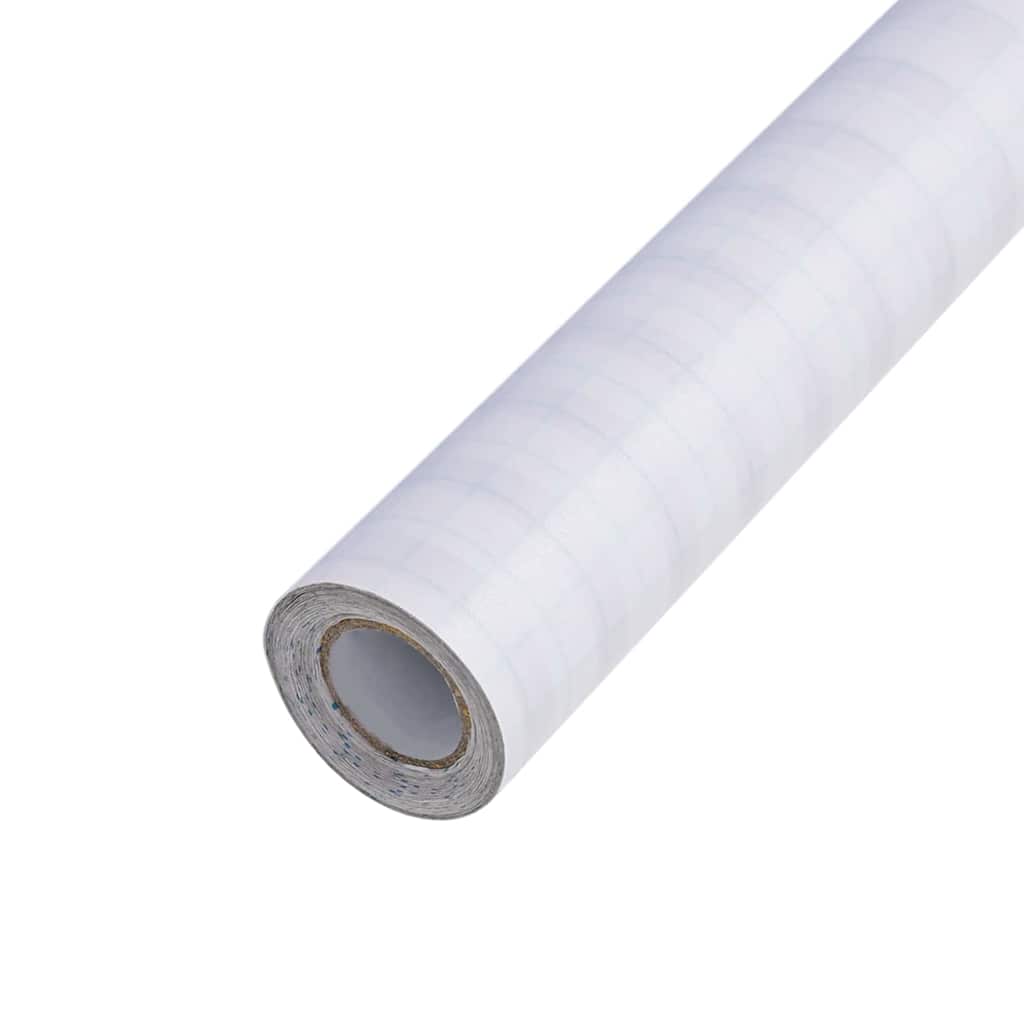 vidaXL Self-adhesive Window Film Frosted stripes 45 x 500 cm PVC