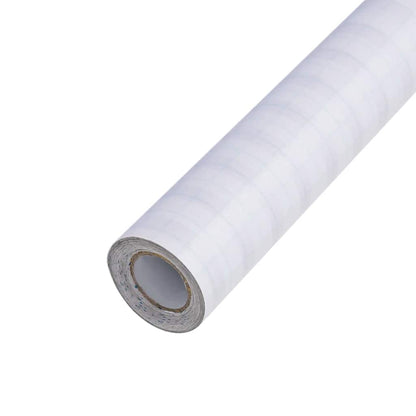 vidaXL Self-adhesive Window Film Frosted stripes 45 x 500 cm PVC