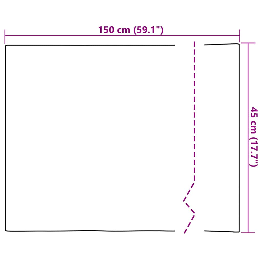 vidaXL Self-adhesive Mirror Film 45 x 150 cm 2 pcs Silver PET