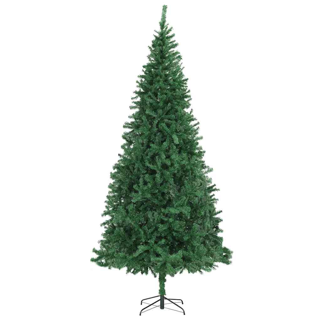vidaXL Artificial Christmas Tree with 300 LEDs with Stand Green 300 cm