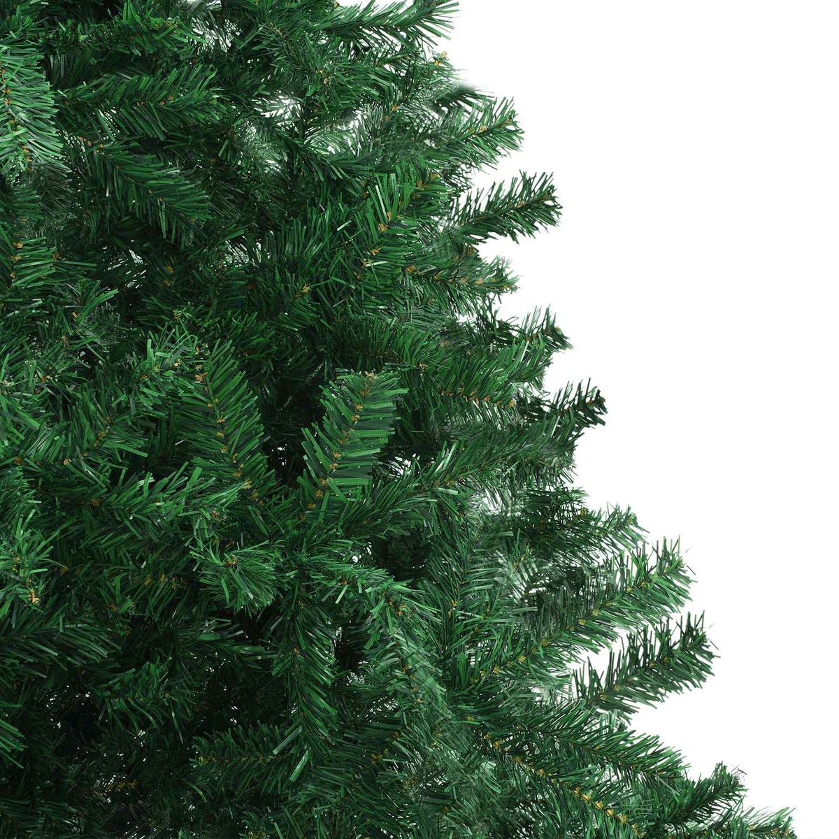 vidaXL Christmas Tree with Decorative String Lights Green 400 cm PVC