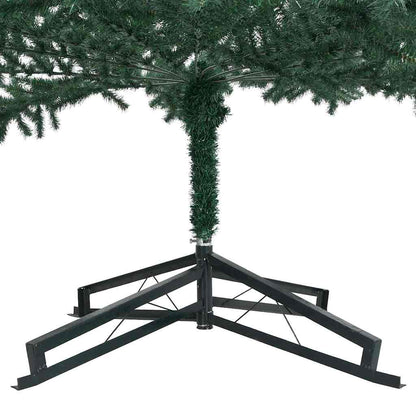 vidaXL Artificial Pre-lit Christmas Tree Green 500 cm PVC