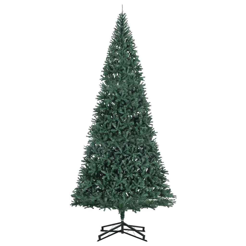 vidaXL Artificial Pre-lit Christmas Tree with Ball Set Green 500 cm