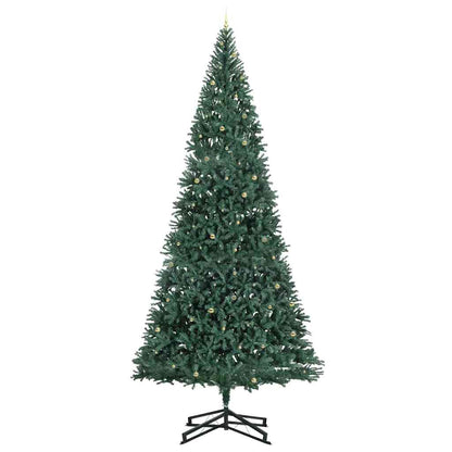vidaXL Artificial Pre-lit Christmas Tree with Ball Set Green 500 cm