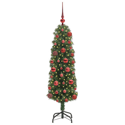 vidaXL Artificial Christmas Tree with 150 LEDs with Stand Green 120 cm