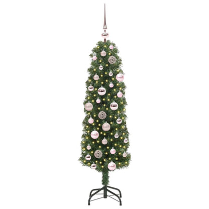 vidaXL Artificial Christmas Tree with 150 LEDs with Stand Green 120 cm