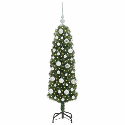 vidaXL Artificial Christmas Tree with 150 LEDs with Stand Green 120 cm