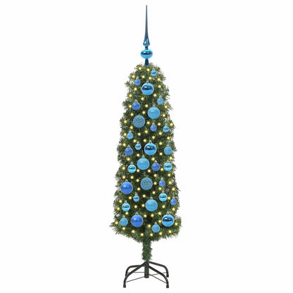 vidaXL Artificial Christmas Tree with 150 LEDs with Stand Green 120 cm