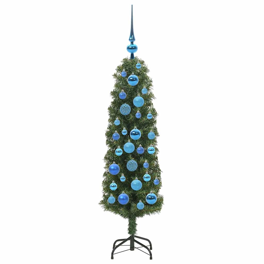 vidaXL Artificial Christmas Tree with 150 LEDs with Stand Green 120 cm