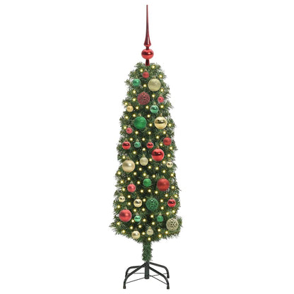 vidaXL Artificial Christmas Tree with 150 LEDs with Stand Green 120 cm