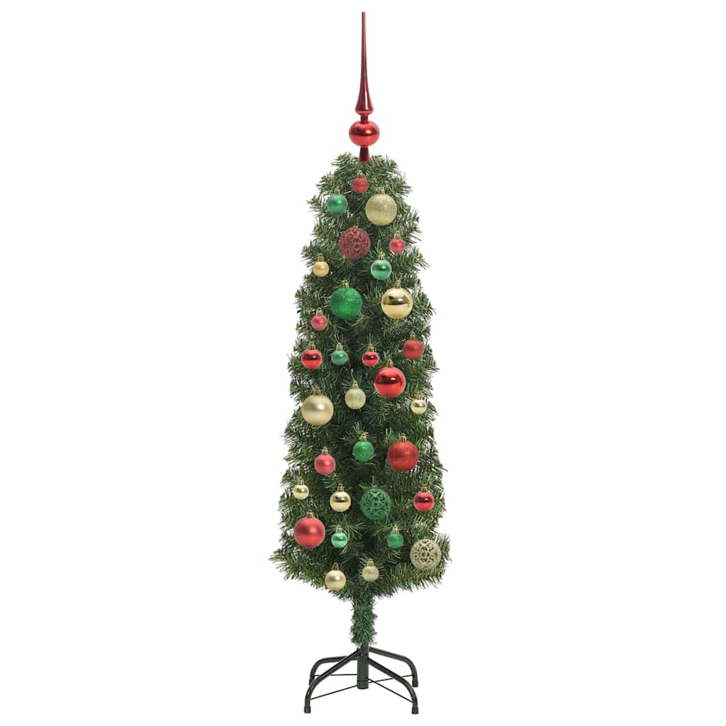 vidaXL Artificial Christmas Tree with 150 LEDs with Stand Green 120 cm