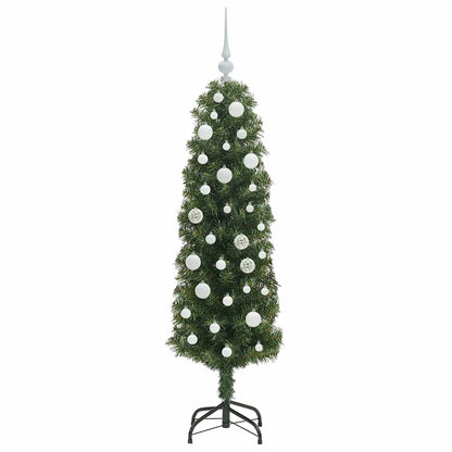 vidaXL Artificial Christmas Tree with 150 LEDs with Stand Green 150 cm