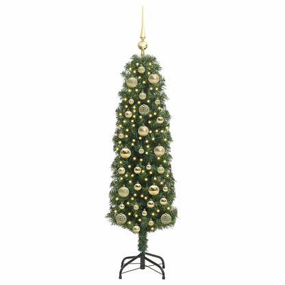 vidaXL Artificial Christmas Tree with 150 LEDs with Stand Green 150 cm