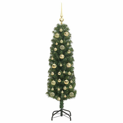 vidaXL Artificial Christmas Tree with 150 LEDs with Stand Green 150 cm