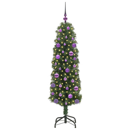 vidaXL Artificial Christmas Tree with 150 LEDs with Stand Green 150 cm