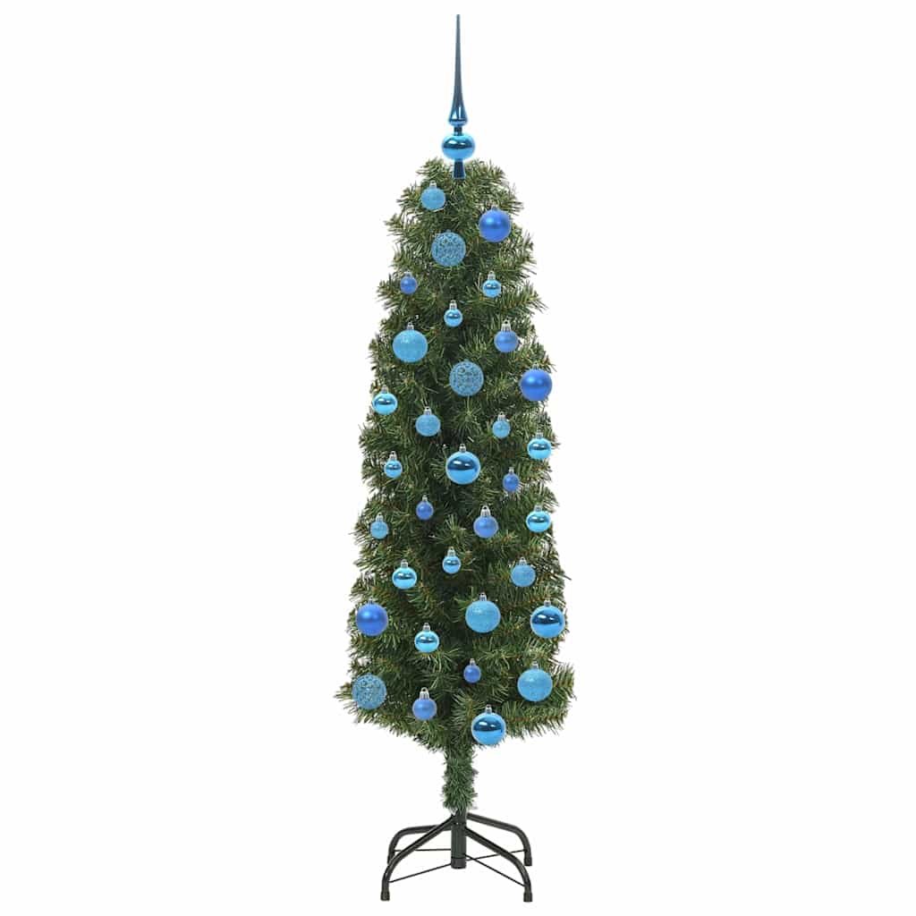 vidaXL Artificial Christmas Tree with 150 LEDs with Stand Green 150 cm