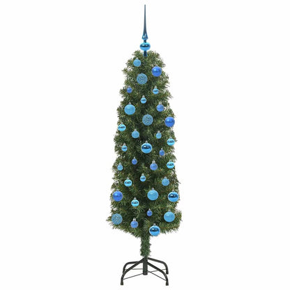 vidaXL Artificial Christmas Tree with 150 LEDs with Stand Green 150 cm