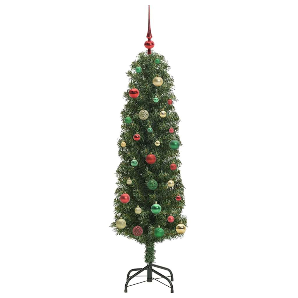 vidaXL Artificial Christmas Tree with 150 LEDs with Stand Green 150 cm
