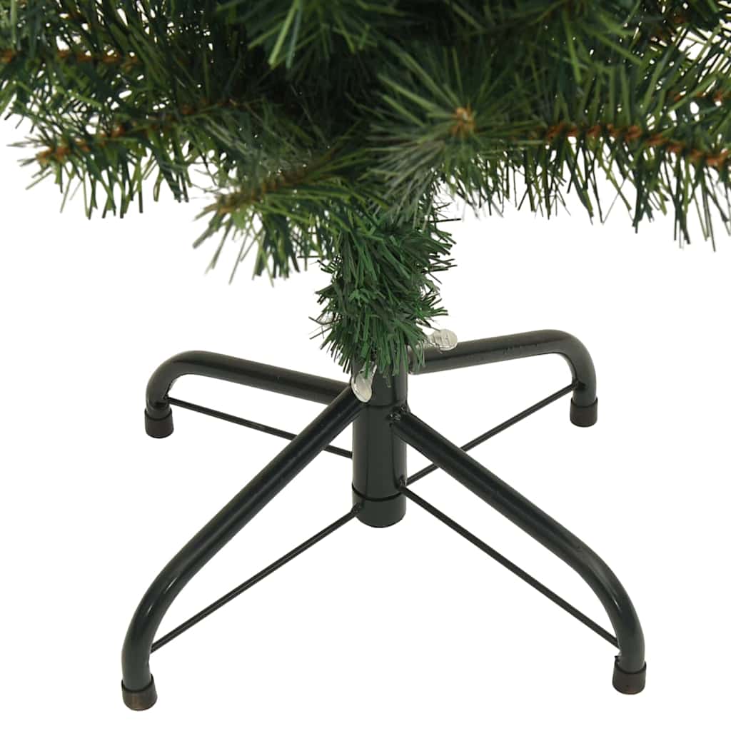 vidaXL Artificial Christmas Tree with 300 LEDs with Stand Green 180 cm