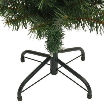 vidaXL Artificial Christmas Tree with 300 LEDs with Stand Green 180 cm