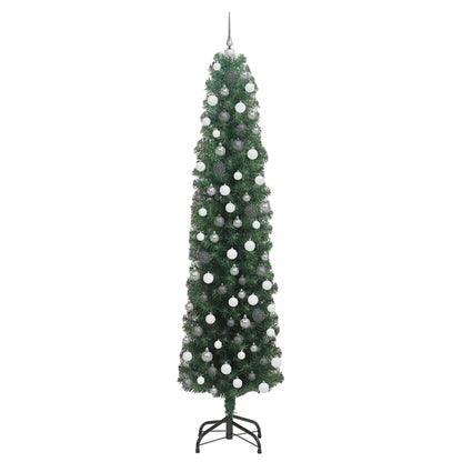 vidaXL Artificial Christmas Tree with 300 LEDs with Stand Green 210 cm
