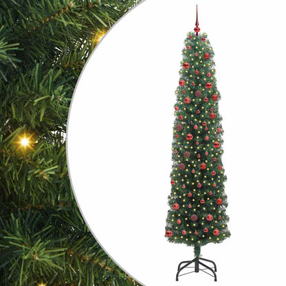vidaXL Artificial Christmas Tree Green 210 cm