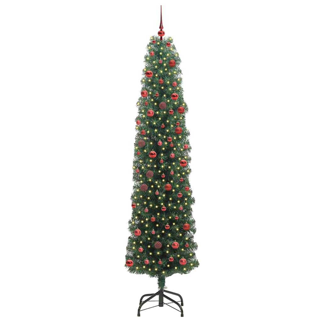 vidaXL Artificial Christmas Tree Green 210 cm