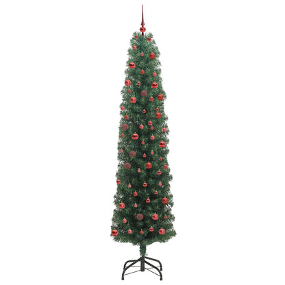 vidaXL Artificial Christmas Tree Green 210 cm