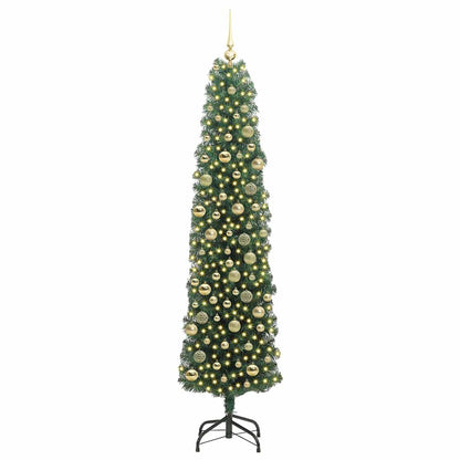 vidaXL Artificial Christmas Tree Green 210 cm