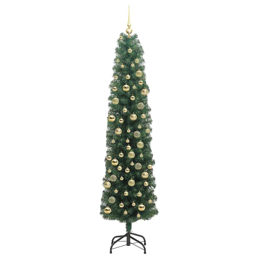 vidaXL Artificial Christmas Tree Green 210 cm