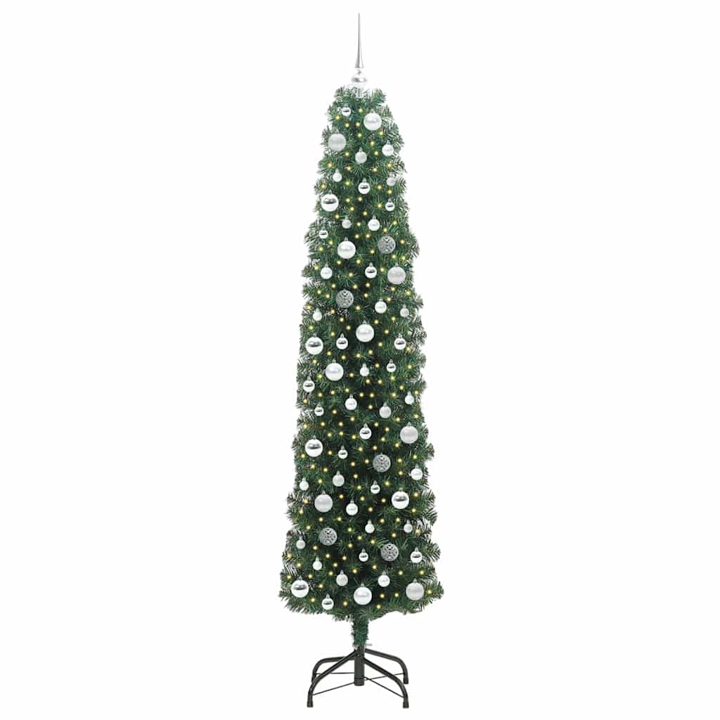 vidaXL Artificial Christmas Tree Green 210 cm