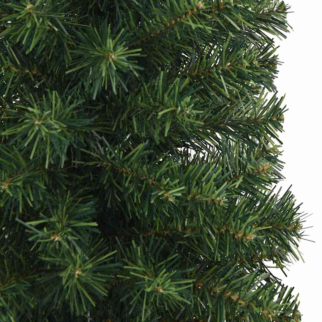 vidaXL Artificial Christmas Tree with 300 LEDs with Stand Green 210 cm