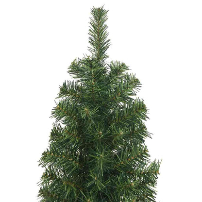 vidaXL Artificial Christmas Tree with 300 LEDs with Stand Green 240 cm