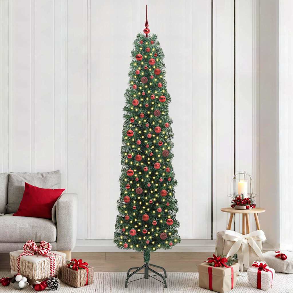 vidaXL Artificial Christmas Tree Green 240 cm