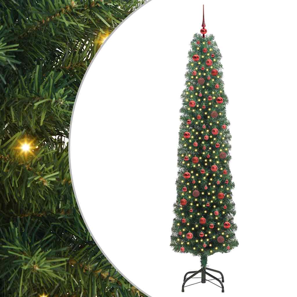 vidaXL Artificial Christmas Tree Green 240 cm