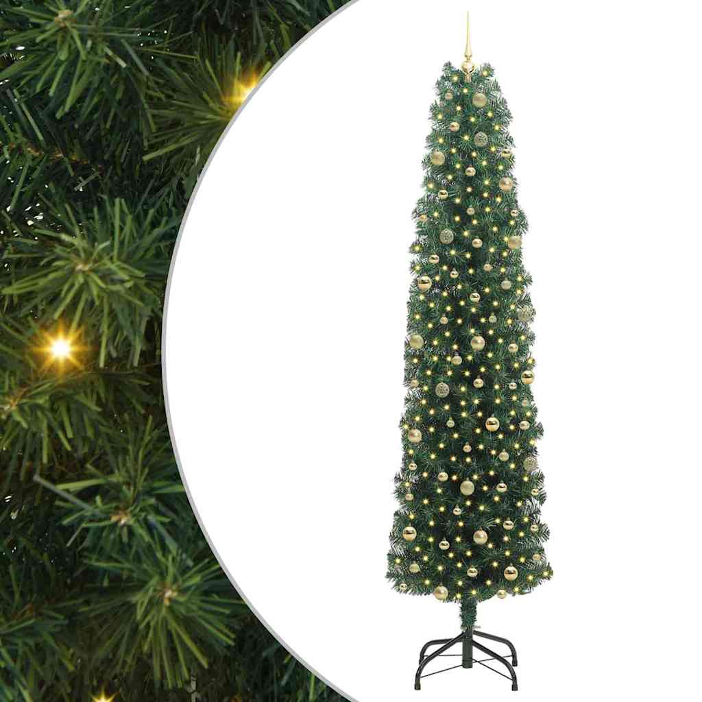 vidaXL Artificial Christmas Tree Green 240 cm