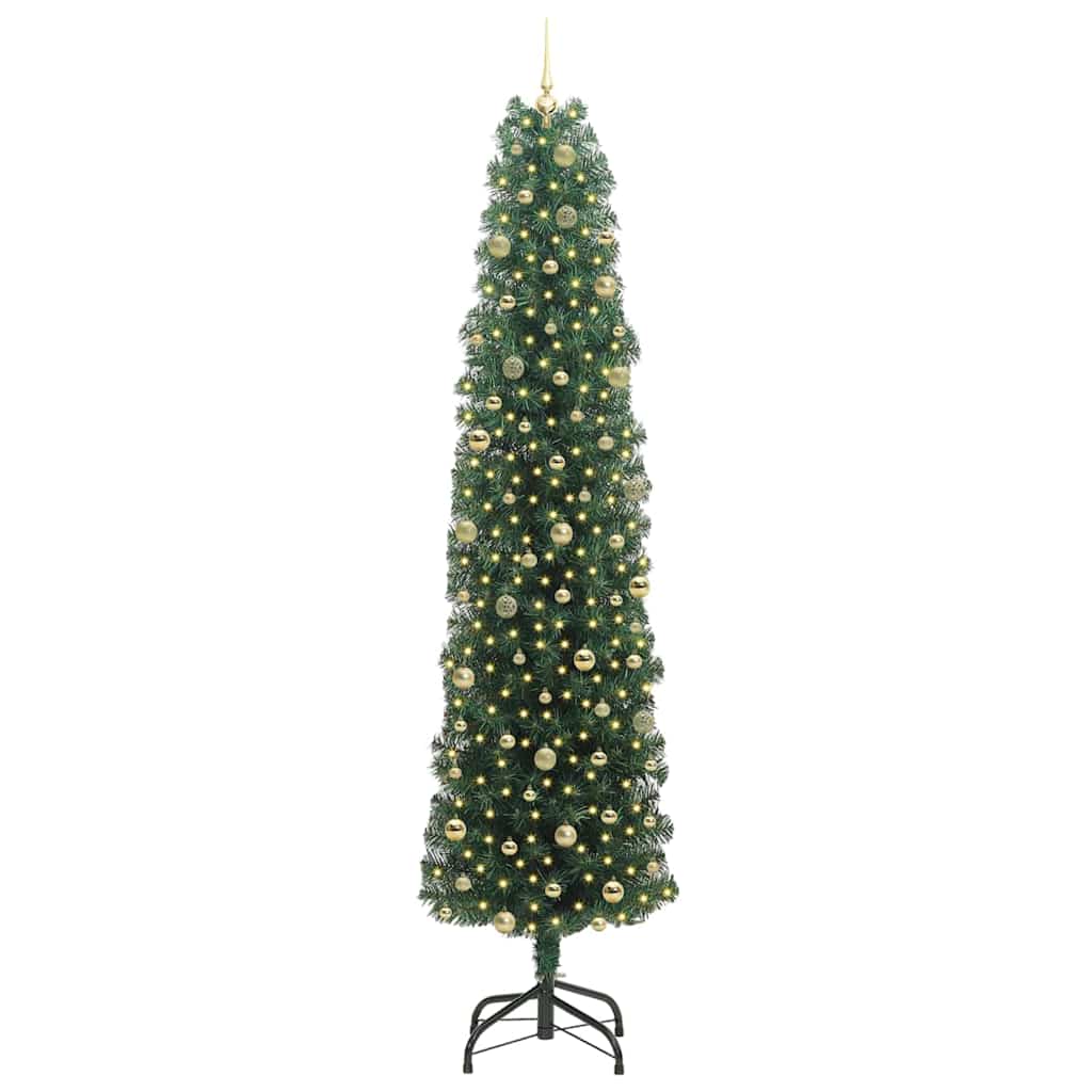 vidaXL Artificial Christmas Tree Green 240 cm