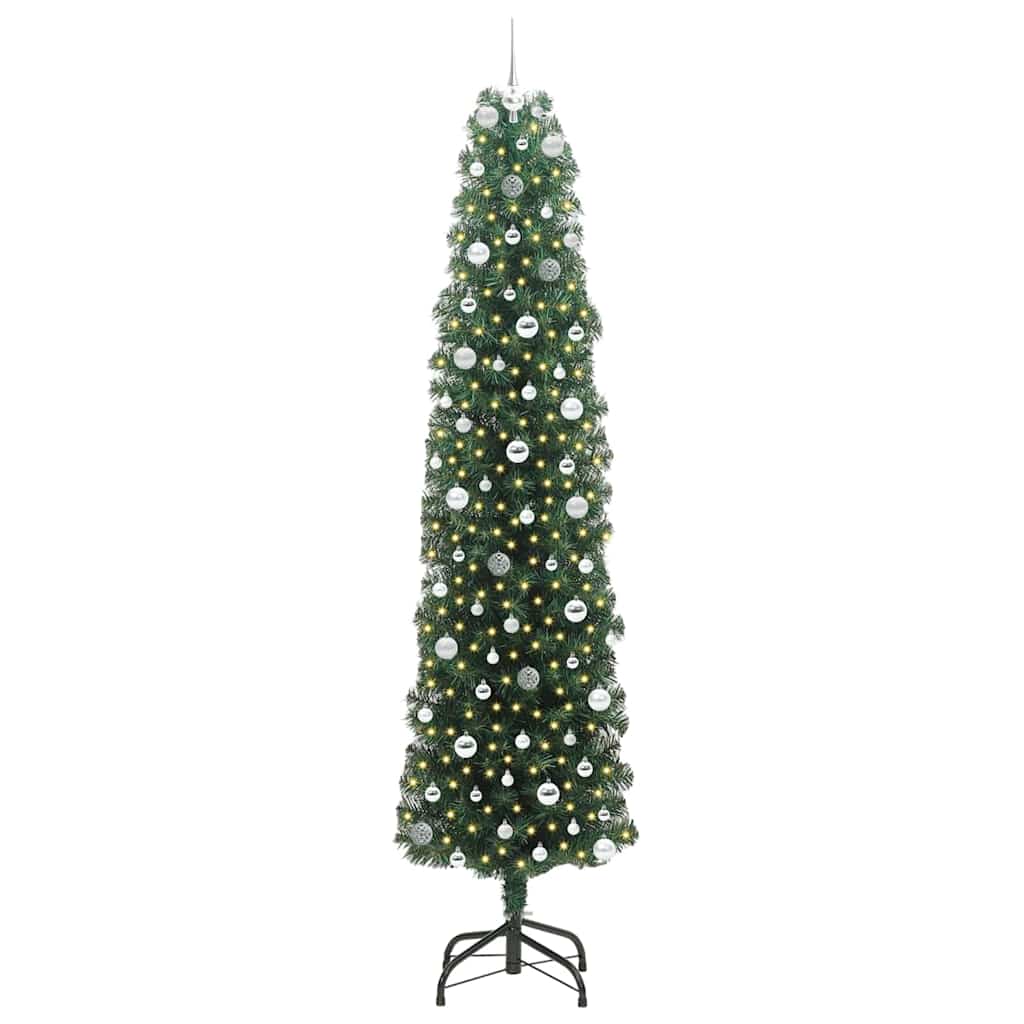 vidaXL Artificial Christmas Tree Green 240 cm