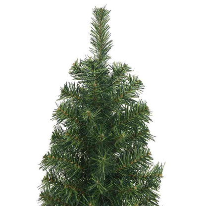 vidaXL Artificial Christmas Tree with 300 LEDs with Stand Green 240 cm
