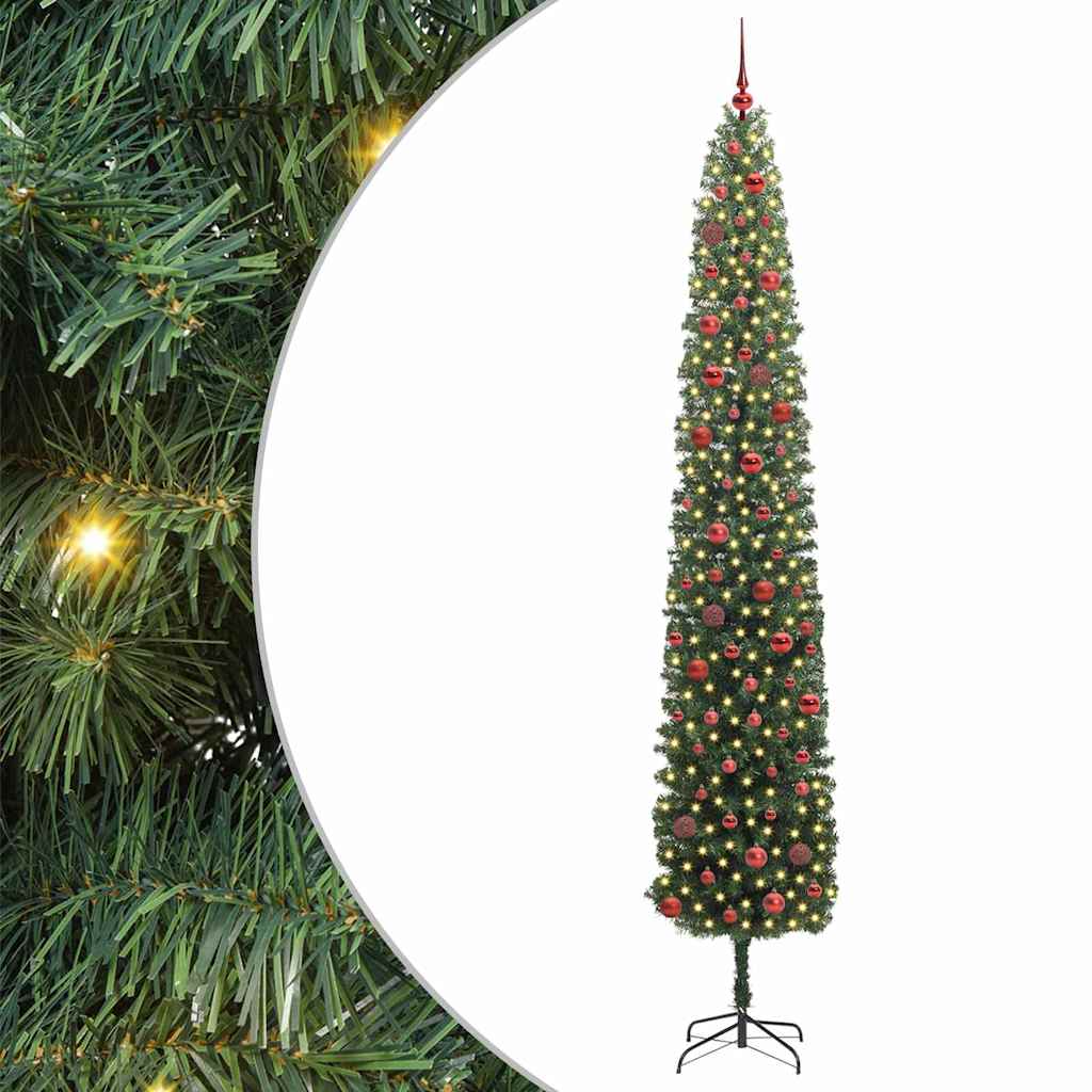 vidaXL Artificial Christmas Tree Green 270 cm