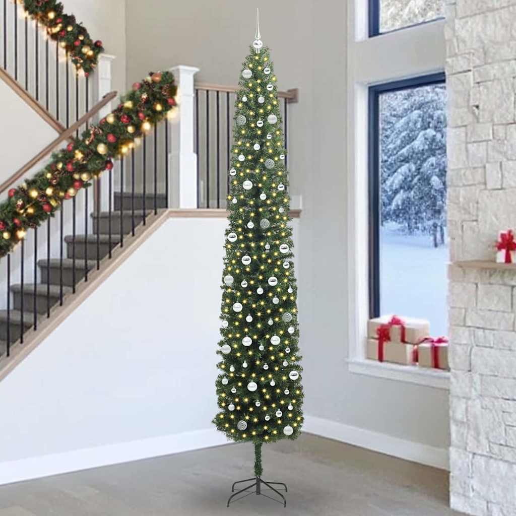 vidaXL Artificial Christmas Tree Green 300 cm